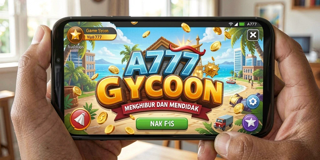 Tampilan gameplay A7777 yang menakjubkan dan seru.