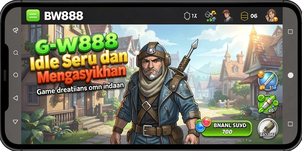 Tampilan gameplay BW888 yang menampilkan aksi Idle yang menarik.