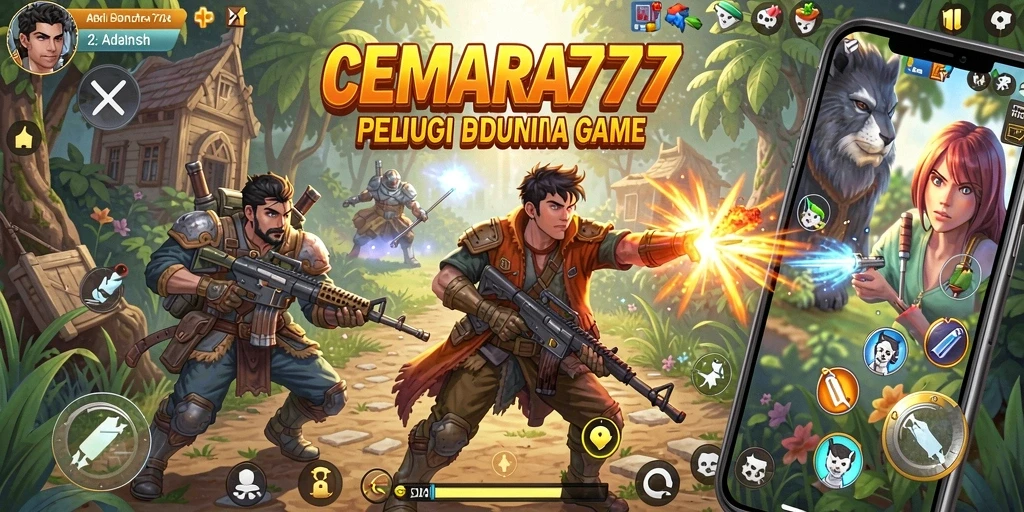 Tangkapan layar utama CEMARA777 menampilkan pertempuran mendebarkan di arena aksi.