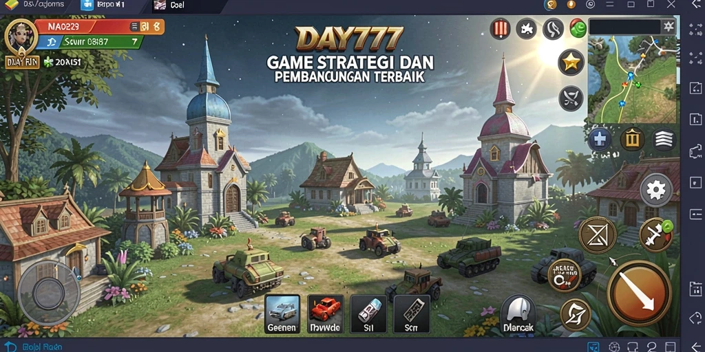 Tampilan gameplay DAY777 yang seru dan mendebarkan.