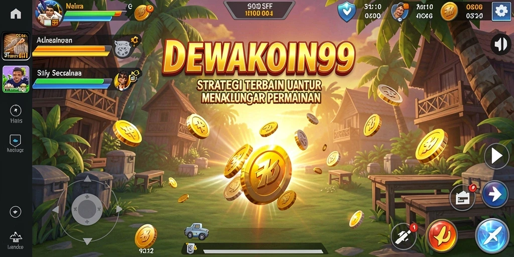 Gameplay DEWAKOIN99 yang penuh strategi dan perencanaan matang.