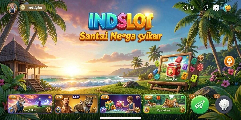 Screenshot gameplay INDSLOT dengan visual menarik.