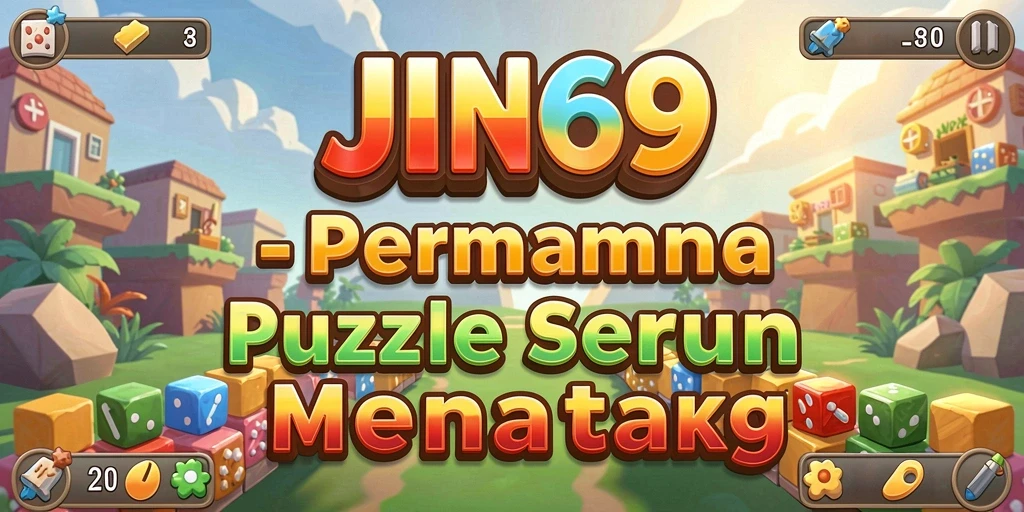 Tampilan gameplay JIN69 yang menantang di layar utama.