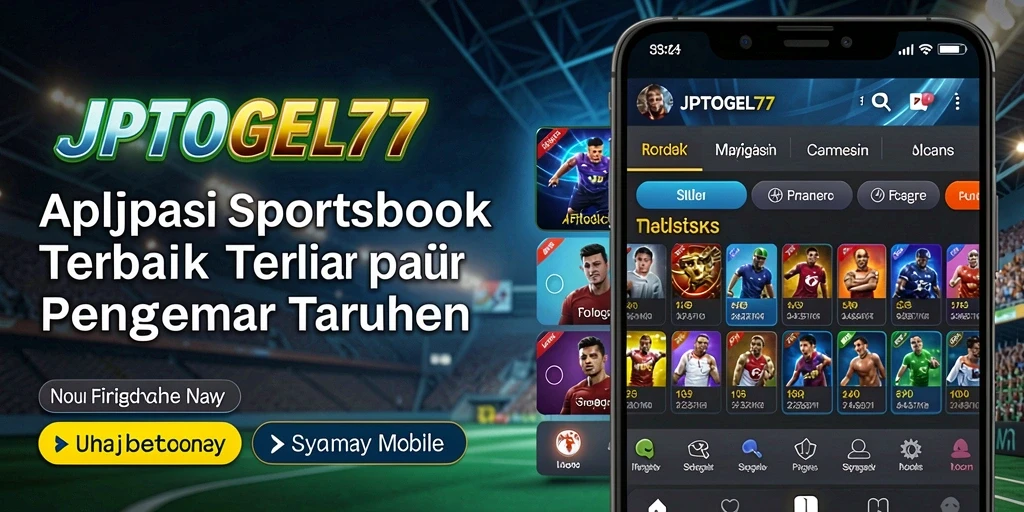 Tampilan gameplay <strong>JPTOGEL77</strong> dengan berbagai opsi taruhan olahraga.