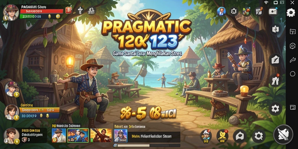 Tampilan screenshot gameplay PRAGMATIC123 dengan tampilan ceria dan gameplay yang seru.