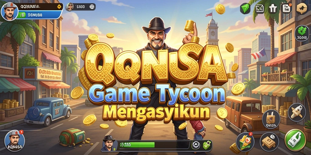 Tampilan permainan QQNUSA yang menarik dan penuh tantangan.