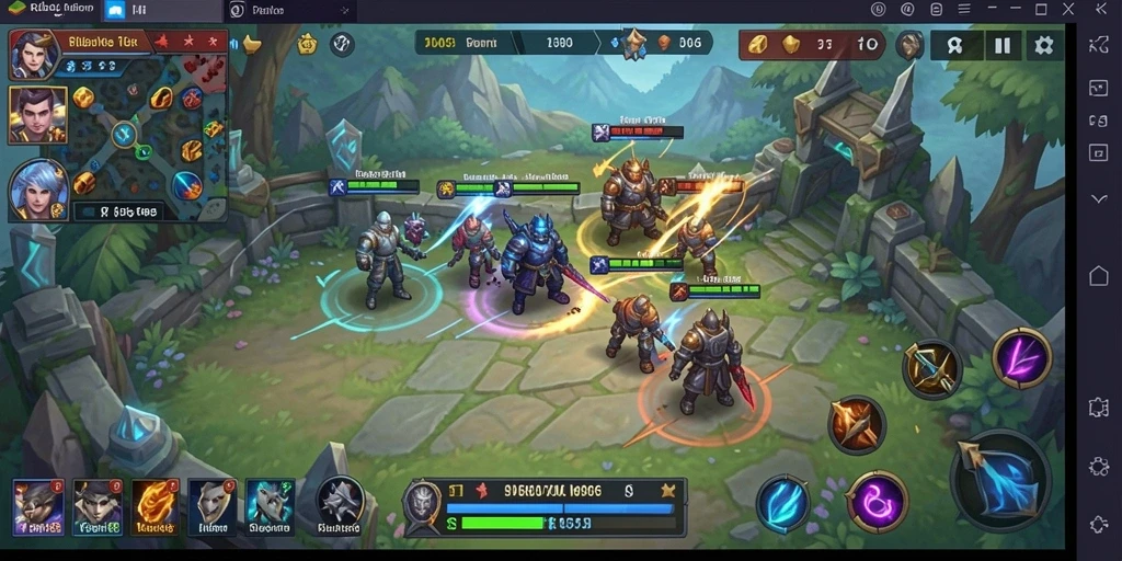 Tampilan gameplay RI889 yang strategis dan menantang.
