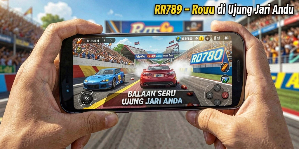 Menampilkan aksi balapan seru di RR789 dengan grafis luar biasa.