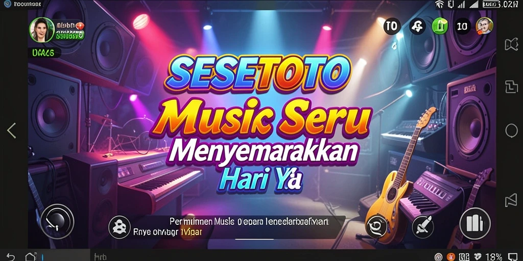 Screenshot menunjukkan gameplay SESETOTO yang menarik dan interaktif.