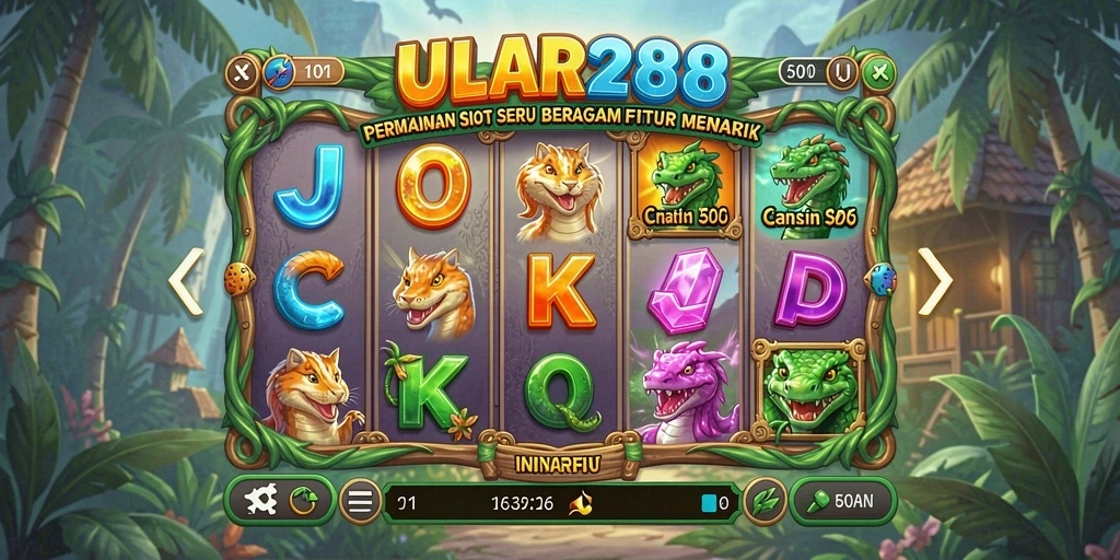 Gameplay menarik di ULAR288 dengan grafis yang fantastis.