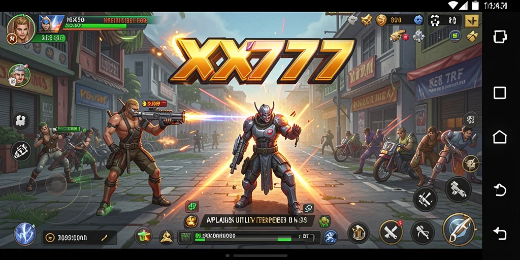 Screenshot XXX777 menampilkan fitur-fitur canggih aplikasi Utility.